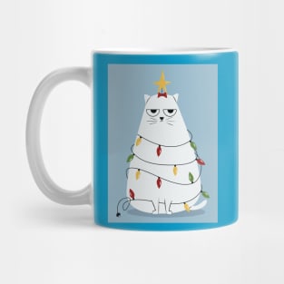 Gato Navideño Mug